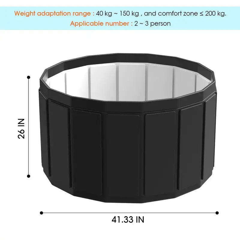 Foldable 6-Layer Insulated PortableTub