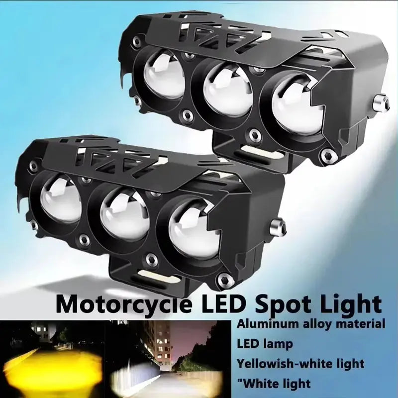 LED Spotlight Dual-Color Hi/Low Beam FogLamps