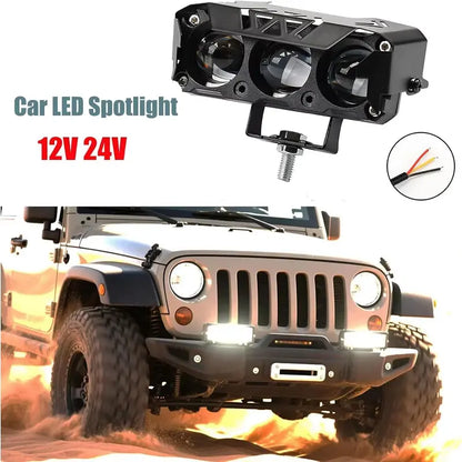 LED Spotlight Dual-Color Hi/Low Beam FogLamps