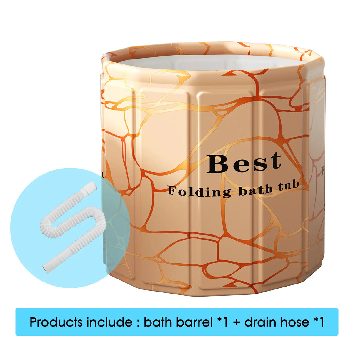 Foldable 6-Layer Insulated PortableTub