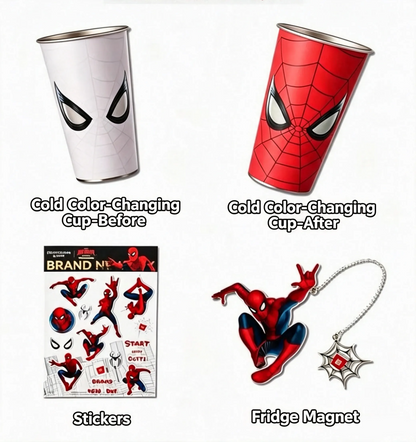 50% off - Spidey Color-Changing Tumbler | Cold-Reactive Iced Cup
